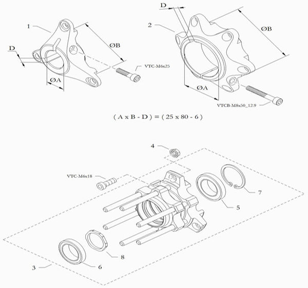 Clip Bremsleitung - K30 Parts