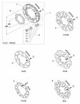 #1 Rear Brake Disc Floating Assembly  80x180x16 G